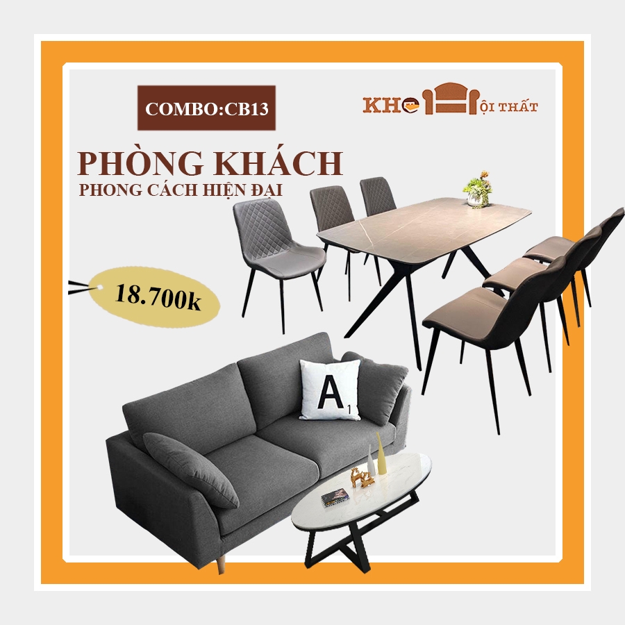 Combo phòng khách CB-13 | Kho Nội Thất Sài Gòn | Thiết Kế, Thi ...