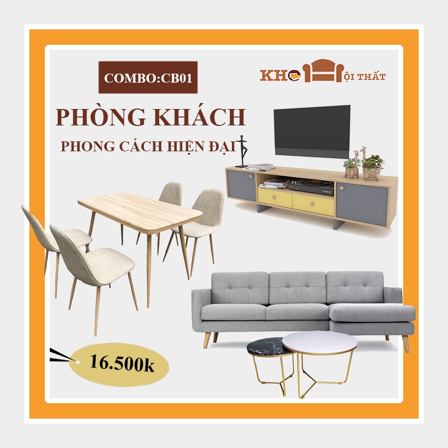 Combo phòng khách CB-01 | Combo siêu tiết kiệm | Thiết Kế, Thi ...