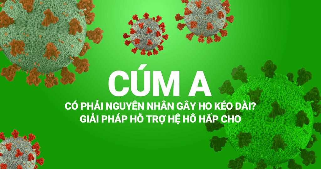 Cúm A Có Phải Nguyên Nhân Gây Ho Kéo Dài? Giải Pháp Hỗ Trợ Hệ Hô Hấp Cho Bé
