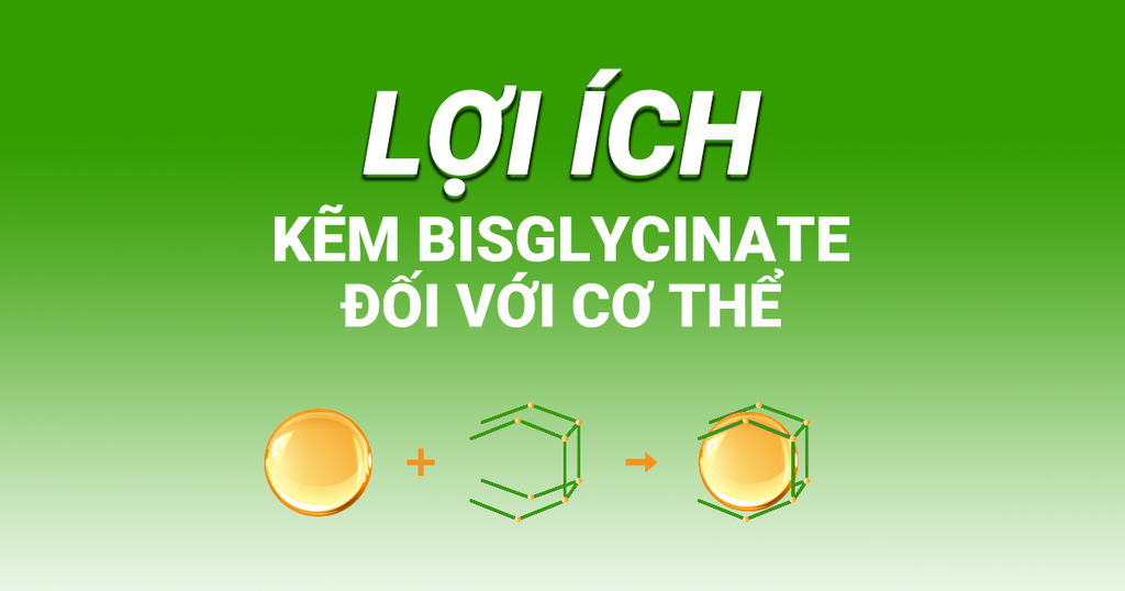 KẼM BISGLYCINATE LÀ LOẠI KẼM TỐT NHẤT HIỆN NAY