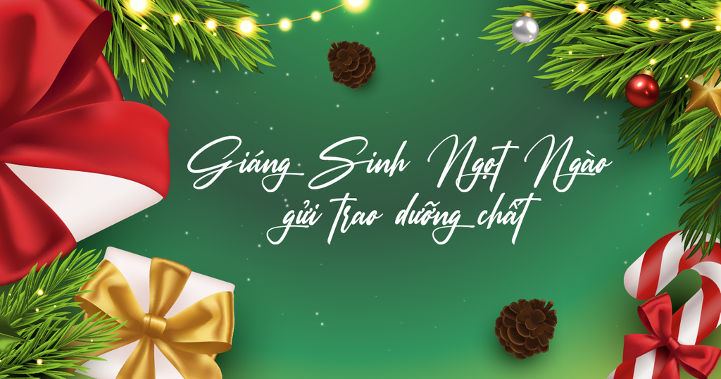 Giáng Sinh Ngọt Ngào Gửi Trao Dưỡng Chất Cùng Happy Vitamin 