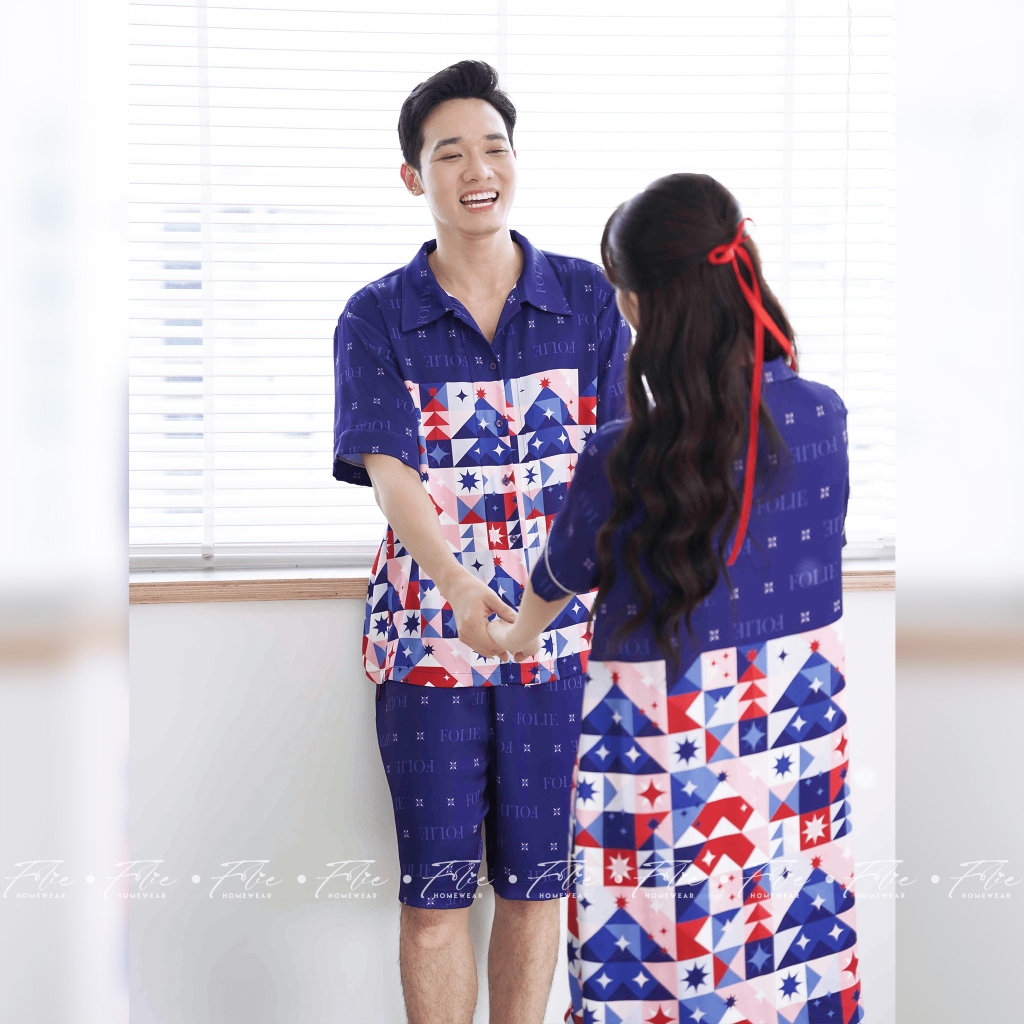 COUPLE COMBO 1 (Navy) - Set đồ mặc nhà