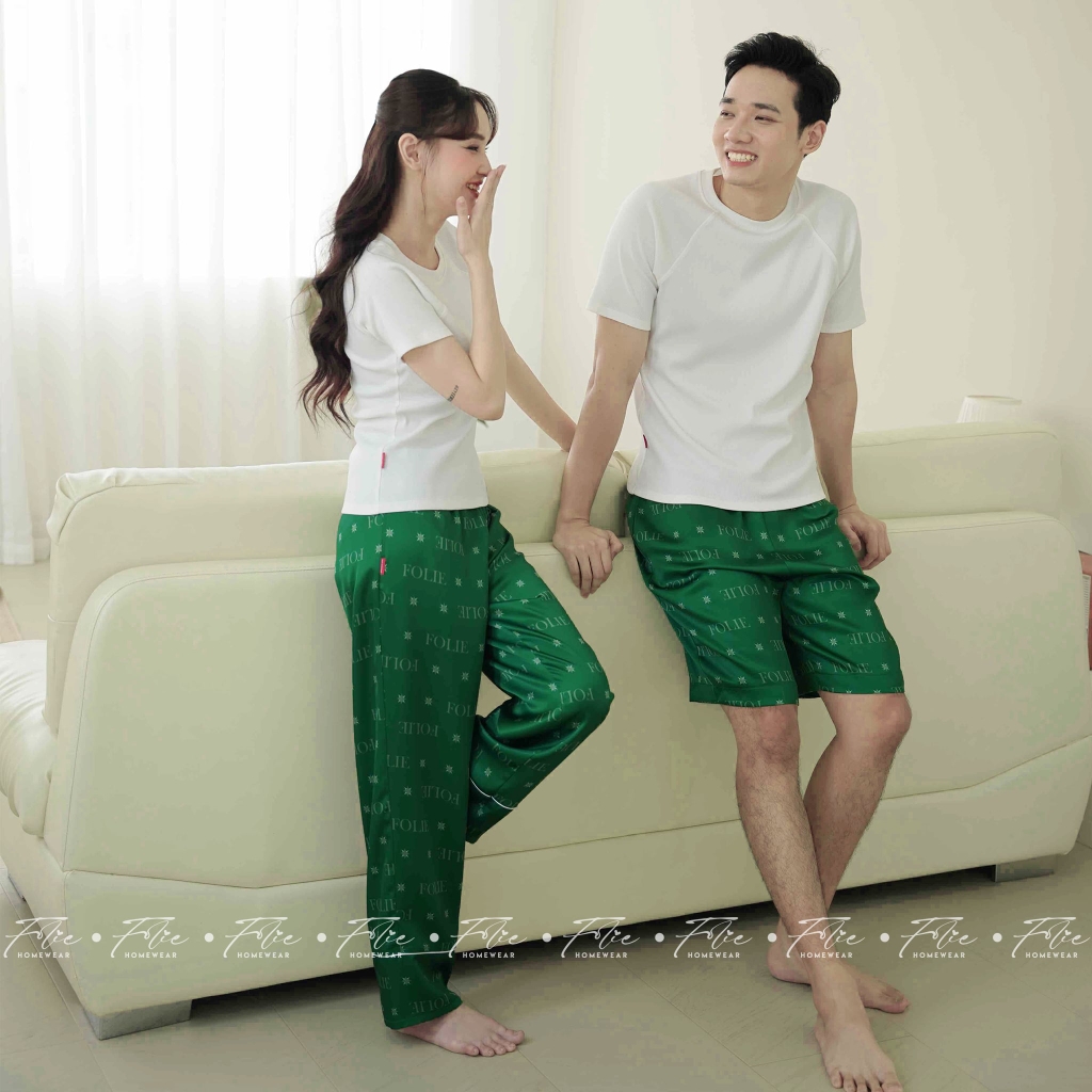 COUPLE COMBO 2 (Xanh lá) - Set đồ mặc nhà