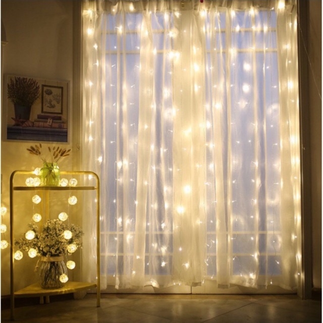 Đèn rèm mành, rèm mưa