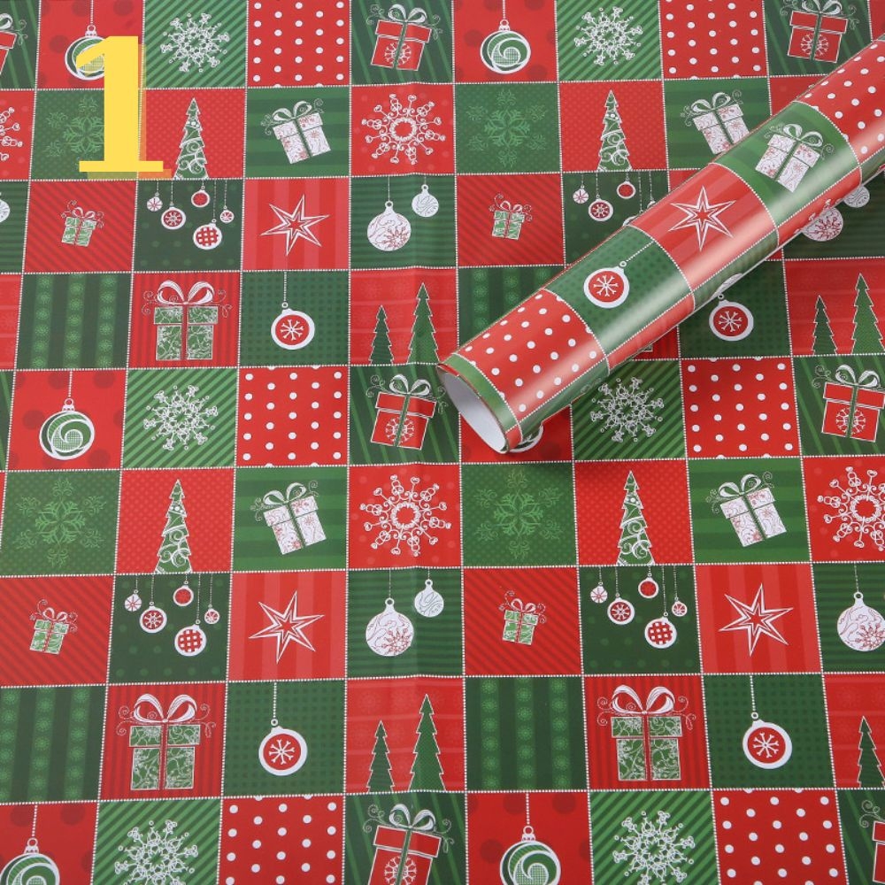 Giấy Craff gói quà Noel size 50x74