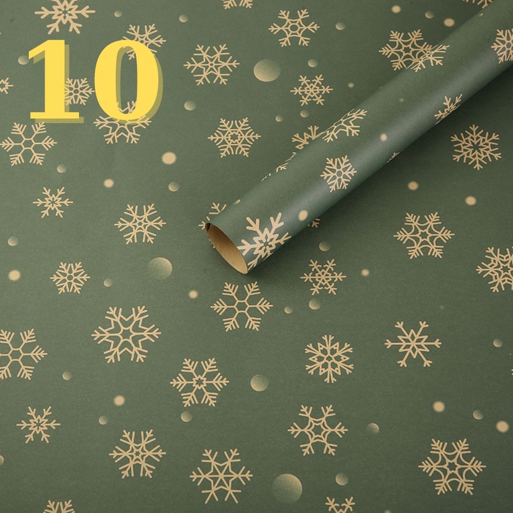 Giấy Craff gói quà Noel size 50x74