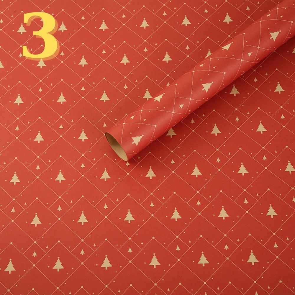 Giấy Craff gói quà Noel size 50x74