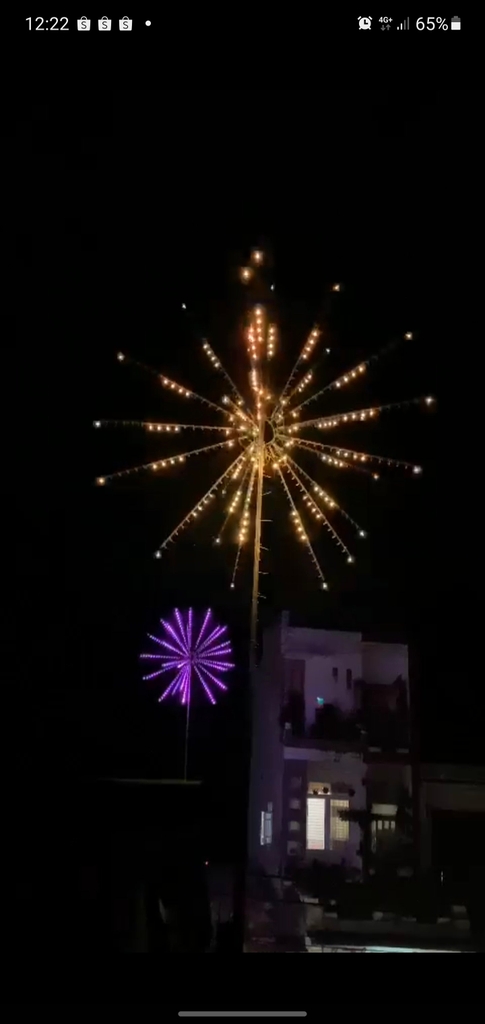 Bộ đèn pháo hoa 2023