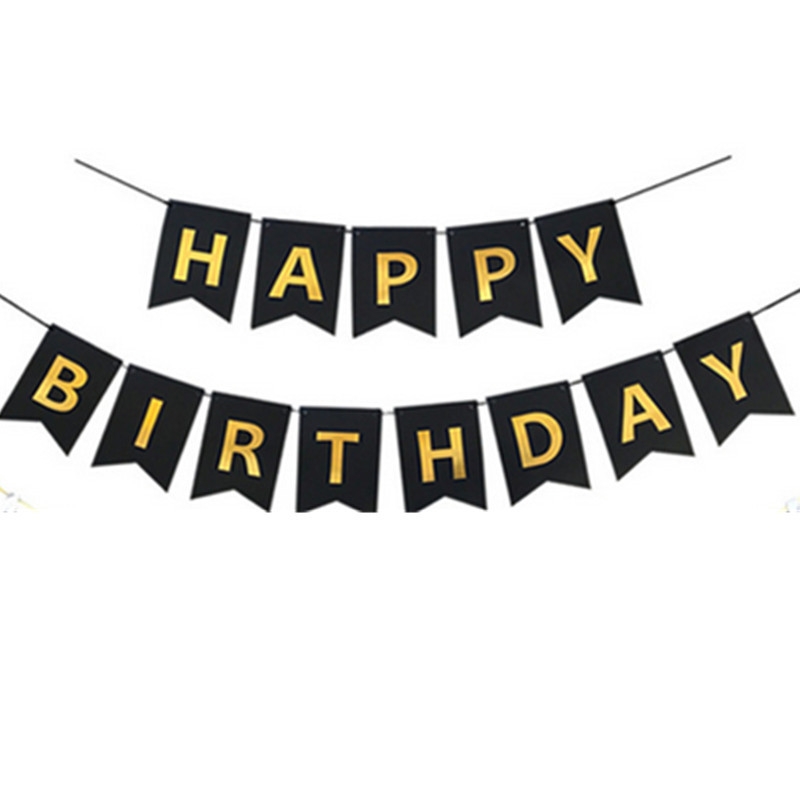 Banner dây treo chữ Happy Birthday sinh nhật đẹp bế khuônVua bong bóng  shop