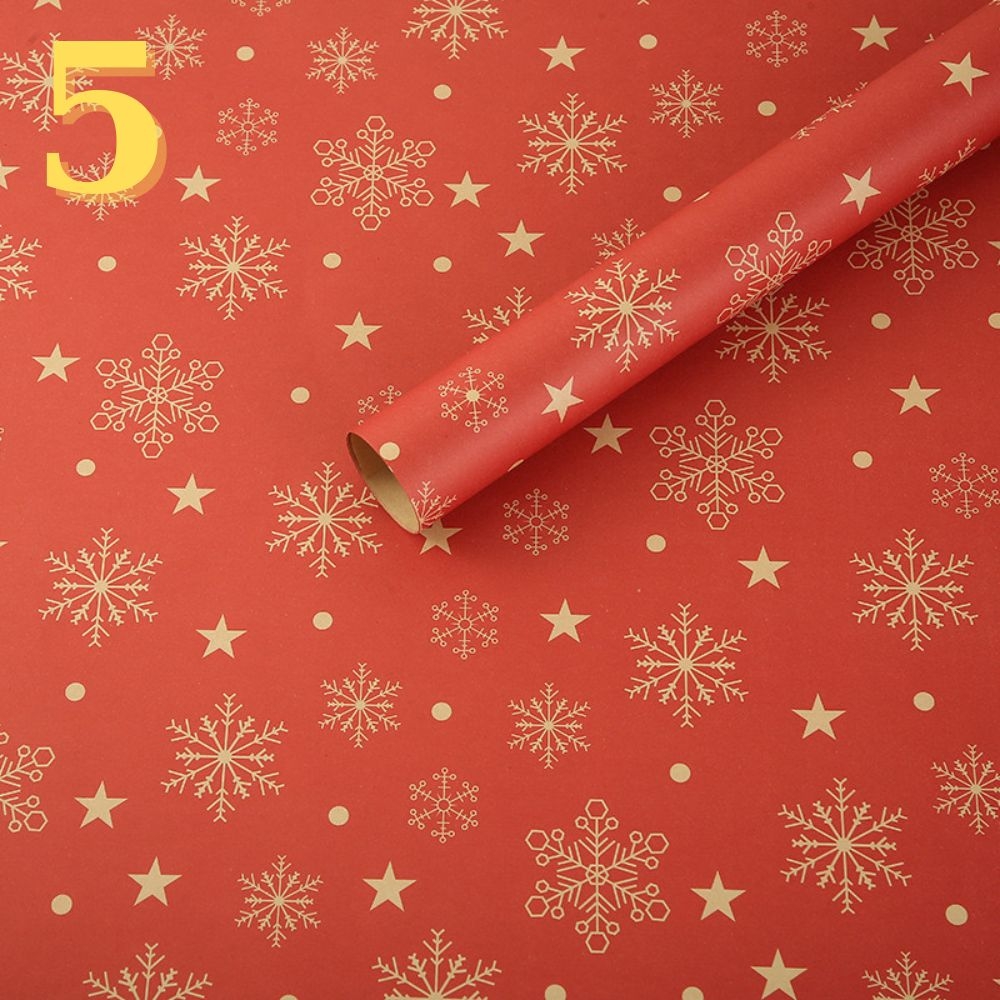 Giấy Craff gói quà Noel size 50x74