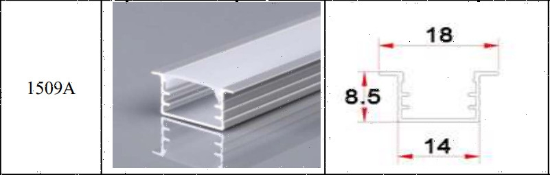 Thanh nhôm rộng 2cm - 5cm