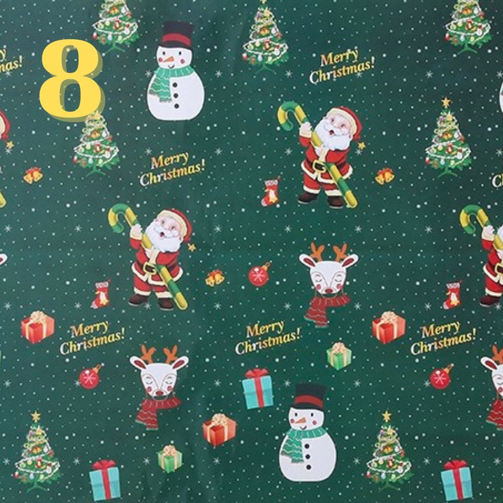 Giấy Craff gói quà Noel size 50x74