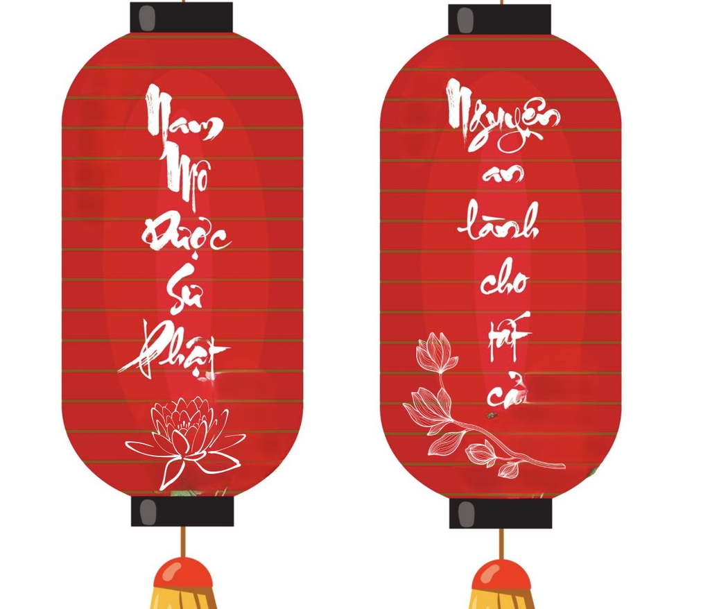 Đèn lồng Nhật bản trụ tròn vải lụa