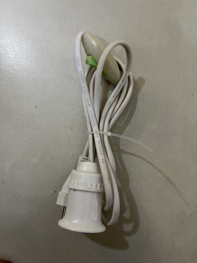 Đui đơn kèm chao mây tre