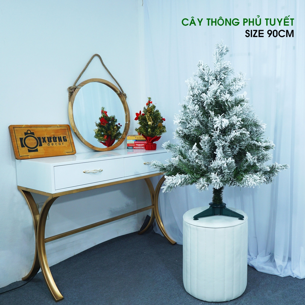 Cây thông treo phủ tuyết A4 LP-17A4
