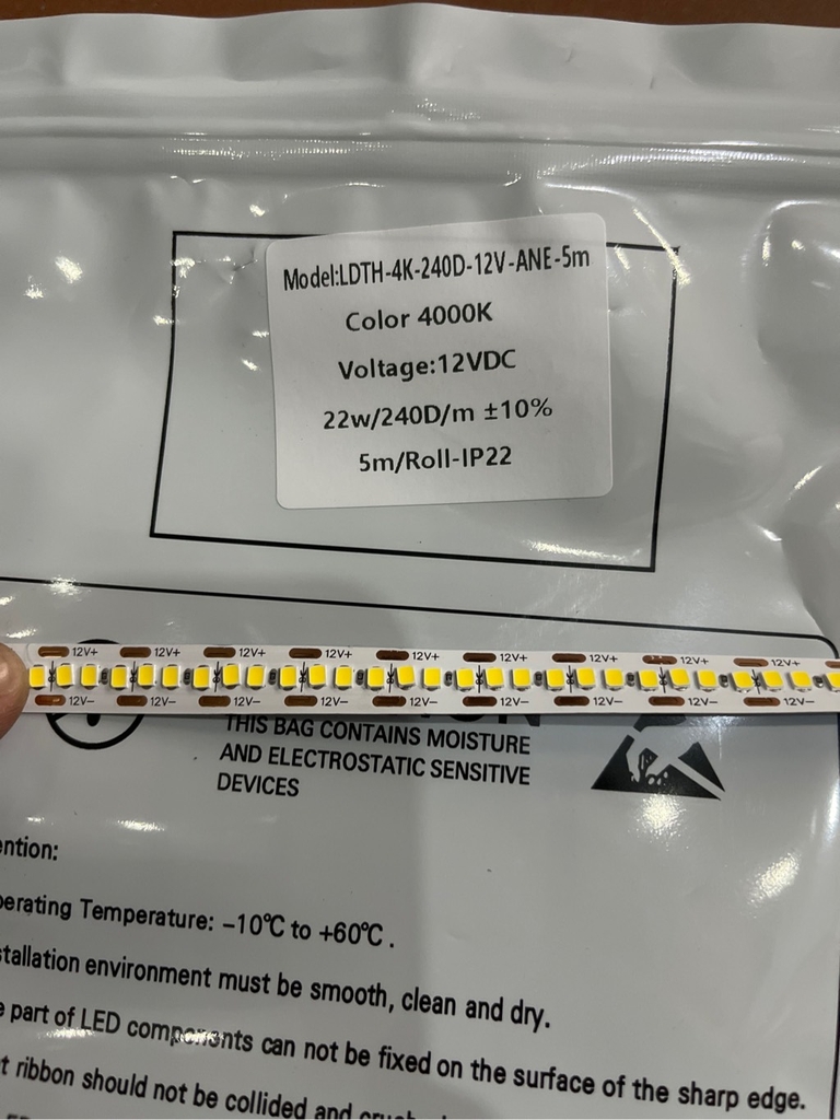 Led Thanh Nhôm cuộn 5m 2835 12V - 240led