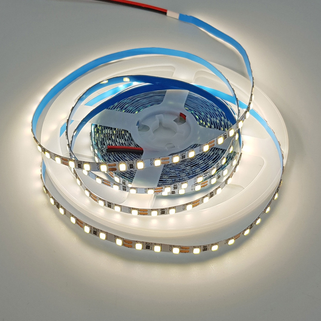 Led Thanh Nhôm cuộn 5m 2835 12V - 120led - Vàng 3000K