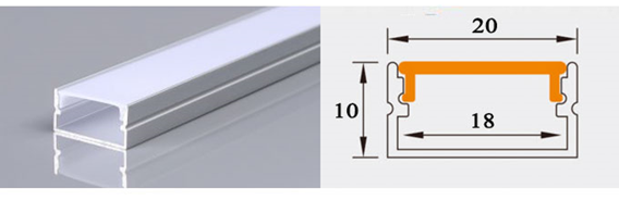 Thanh nhôm rộng 2cm - 5cm
