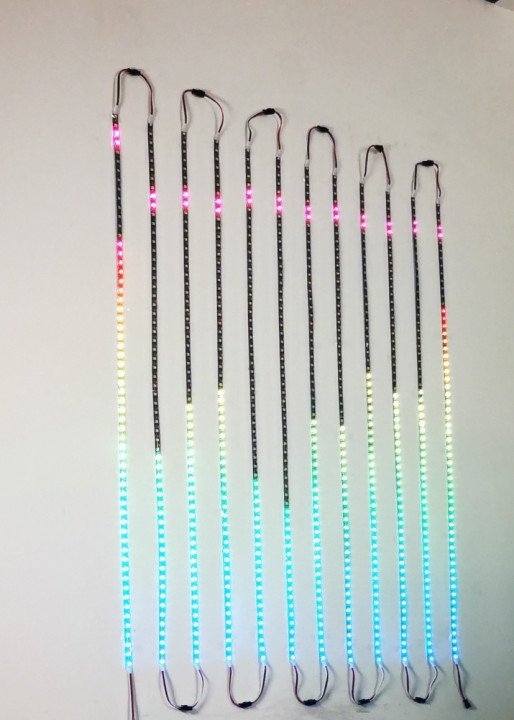 Cuộn Led ARGB nháy đuổi màu cảm biến nhạc dùng App