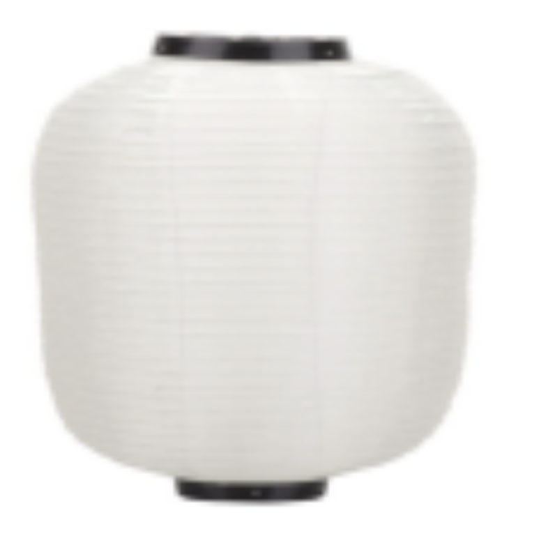 Đèn lồng Nhật bản trụ tròn vải lụa