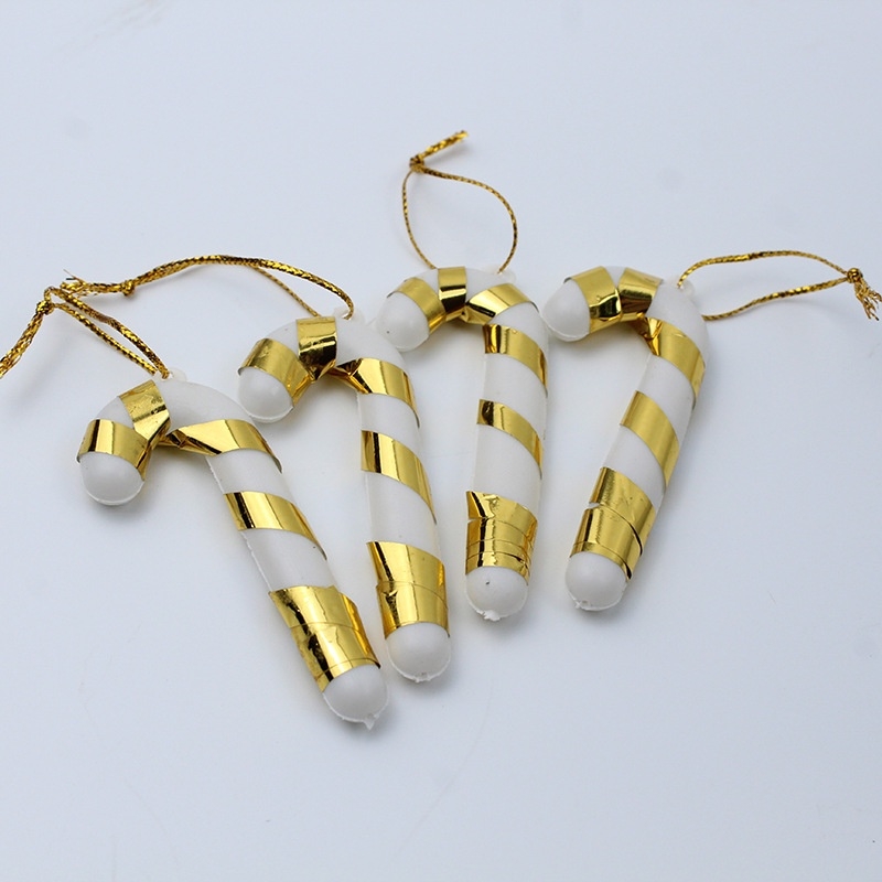 Phụ kiện trang trí Noel - Túi 6 gậy 7cm