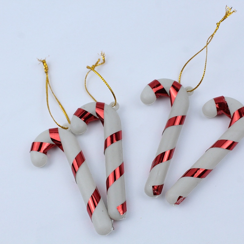 Phụ kiện trang trí Noel - Túi 6 gậy 7cm