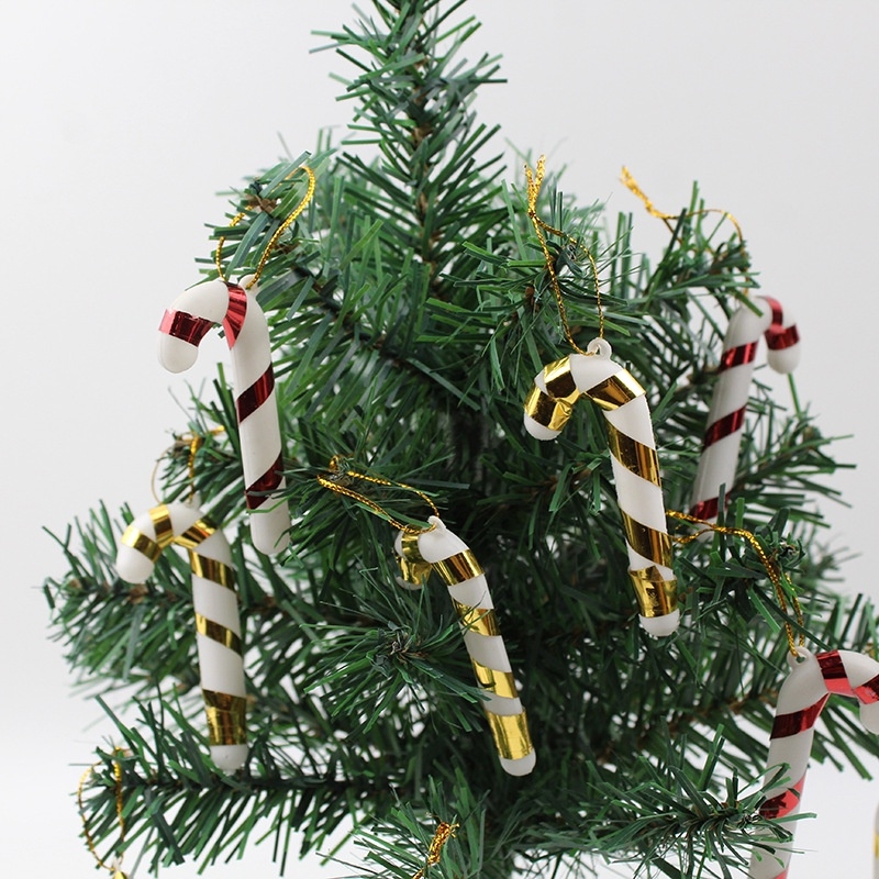 Phụ kiện trang trí Noel - Túi 6 gậy 7cm