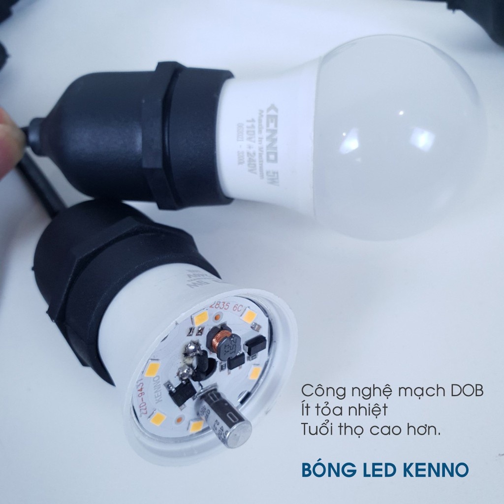 Dây đèn pingpong chống nước ngoài trời