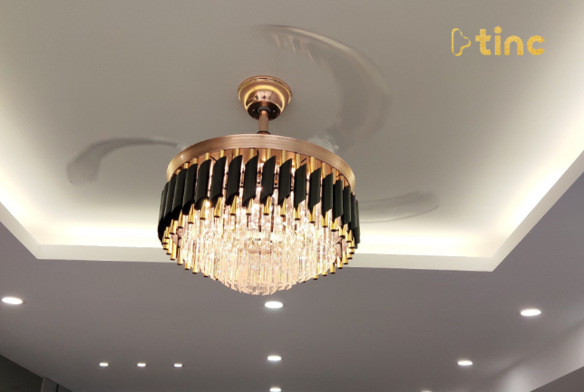 Quạt trần đèn mẫu 2023