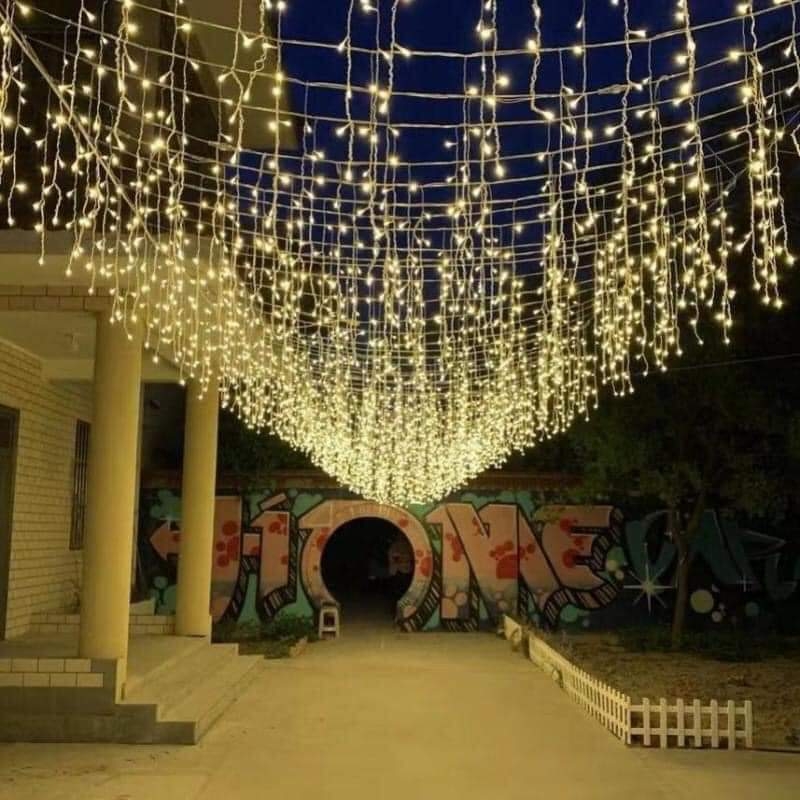 Đèn rèm thả mành ngắn