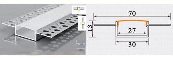 Thanh nhôm trần thạch cao