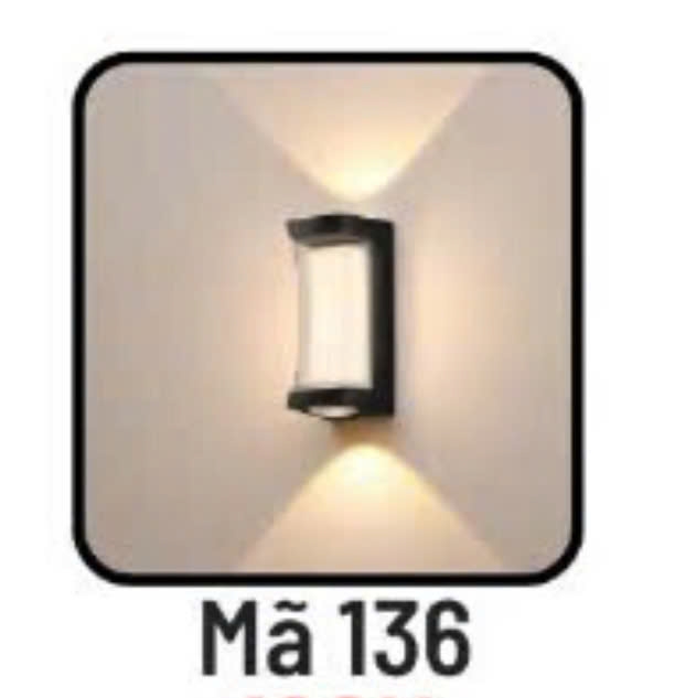 Đèn chao thả, ốp tường