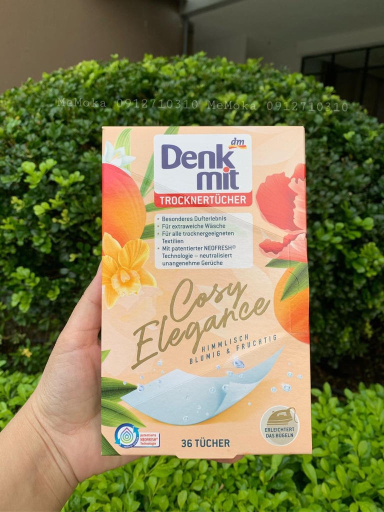 Giấy thơm Denkmit Đức(Hộp 36 tờ) | Memoka.com