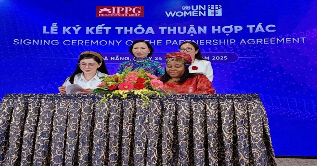 CEO IPPG Lê Hồng Thủy Tiên ký kết hợp tác chiến lược với UN Women