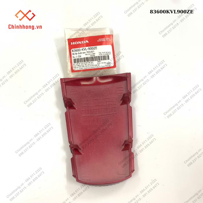 Bộ ốp đuôi sau *R313C*-BỘ NHỰA FUTURE Neo FI 2008- màu ĐỎ