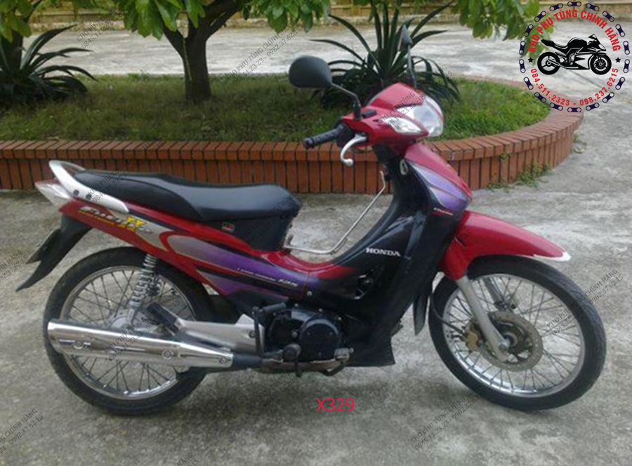 Honda Future II 2005 màu Đỏ biển tphcm ở TPHCM giá 138tr MSP 919290