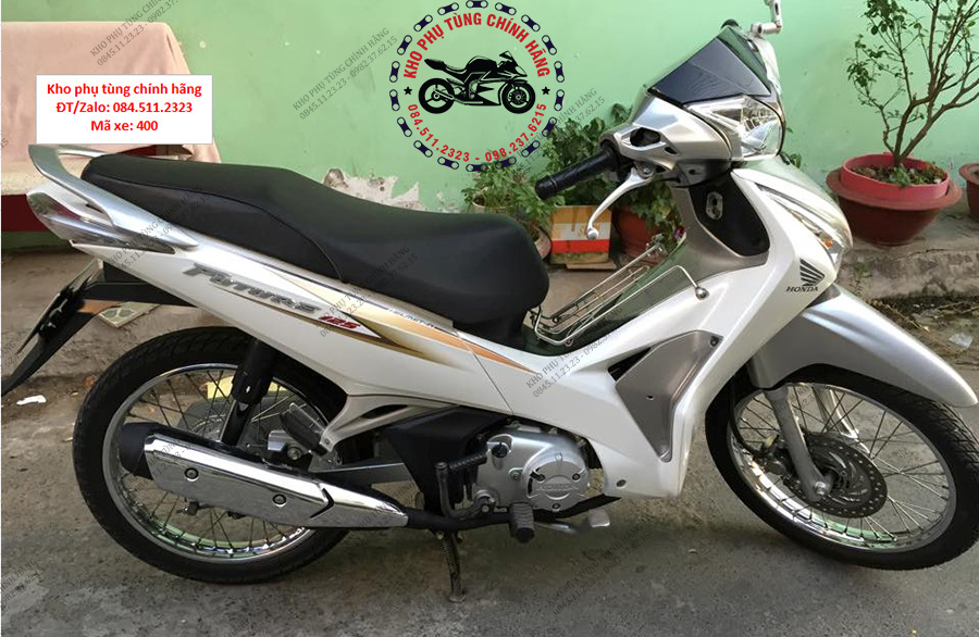 Honda Future X 125 FI trắngbạcvàng 2011  2banhvn