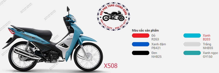 Xe máy Wave 50cc Victoria màu xanh dương  Trả góp 0