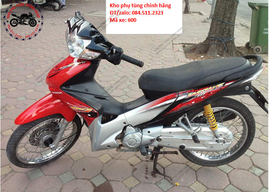 Wave RS 110 xe Honda màu đỏ đời 2010 giá 11tr3  Anh Nam  MBN4767   0356181475