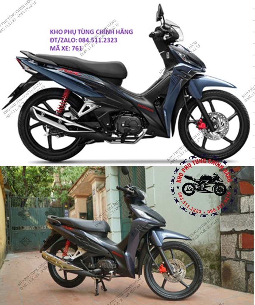 Bộ nhựa dàn áo RSX 110cc 2020 Vành đúcCó 5 màu Xanh  TrắngXám đỏXanh  xám đenĐỏ đen  chinhhangvn