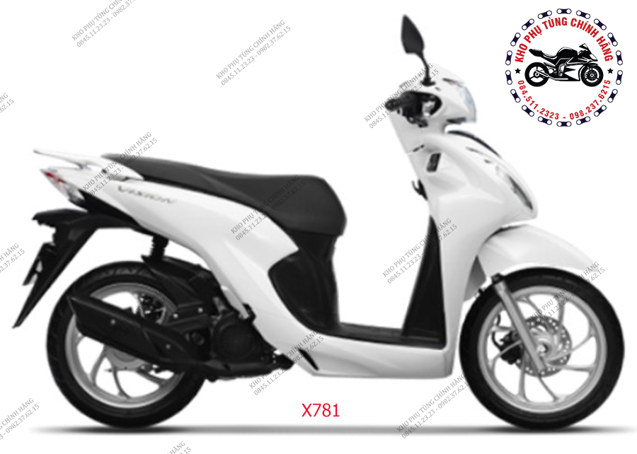 Dán decal xe Vision 30  mẫu dán xe Vision đẹp nhất