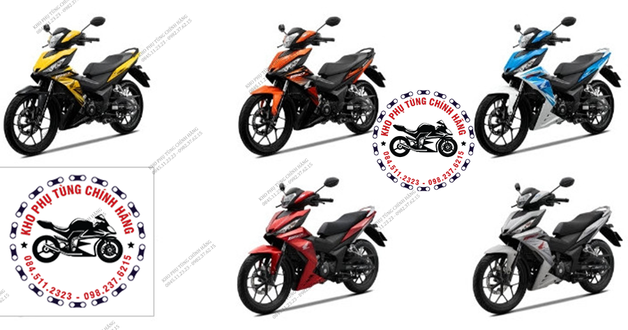 5 màu xe Winner 2019 mới nhất hợp bản mệnh phong thủy nào  websosanhvn