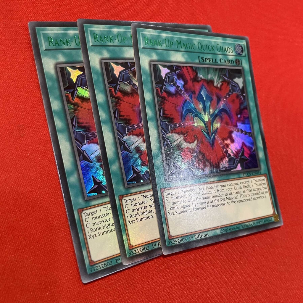 Collectible Rank-Up-Magic Quick Chaos - LED9-EN015 Common Yu-Gi-Oh Card 1st  Edition, image size:1024x1024