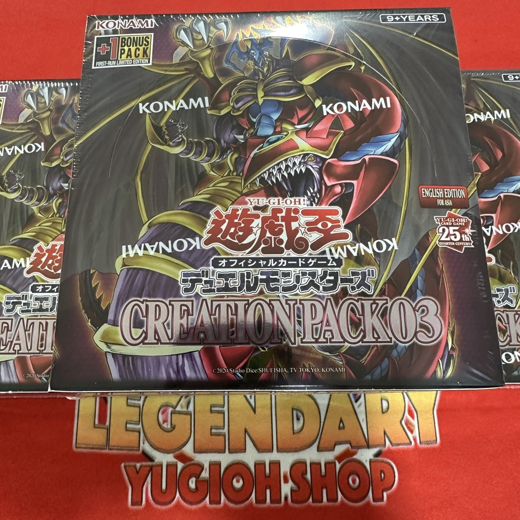 遊戯王 アジア 英語 泰亜版 CREATION PACKク03 ×6BOX