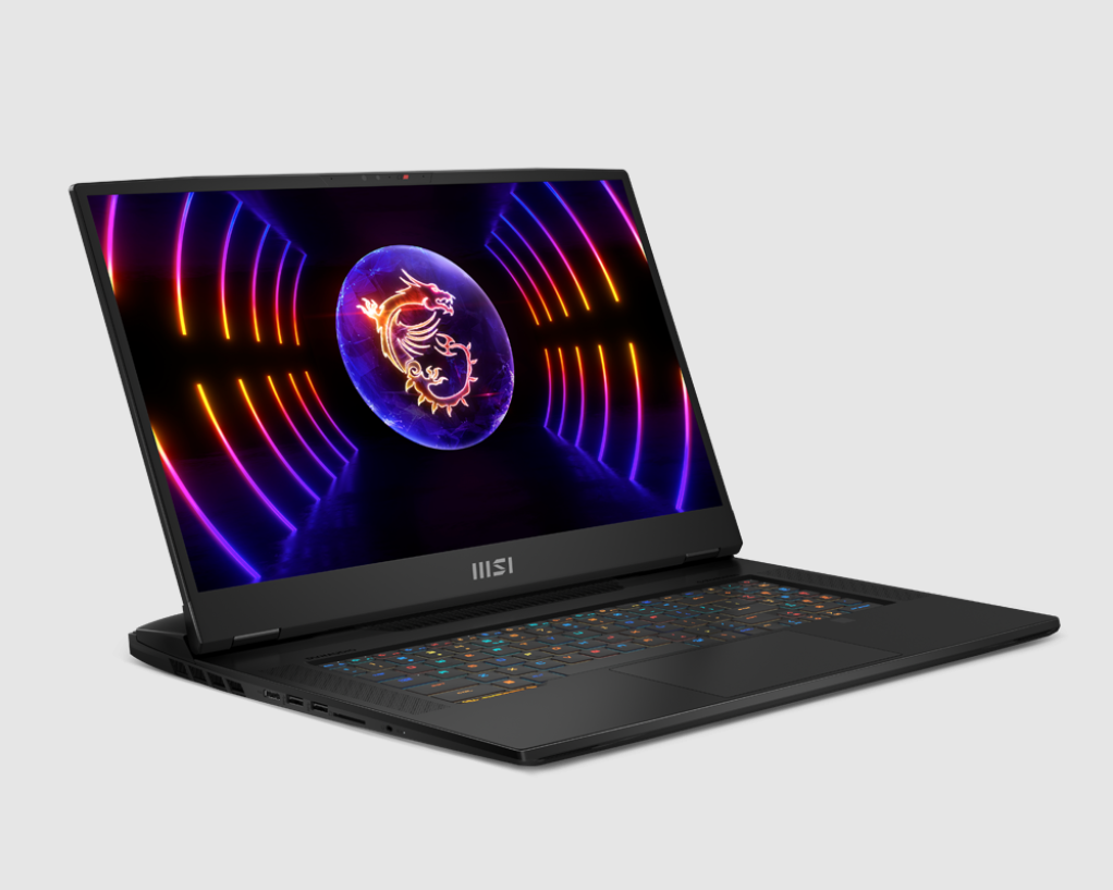 Laptop MSI Titan GT77 HX 13VI-077VN (Intel Core i9-13980HX | 64GB | 4TB | RTX 4090 16GB | 17.3 inch UHD | Đen | Win 11) + Balo; 24T