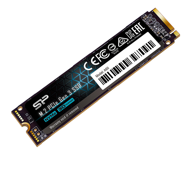 Ổ cứng M.2 2280 PCIe, A60 128GB hiệu Silicon Power ; 36T