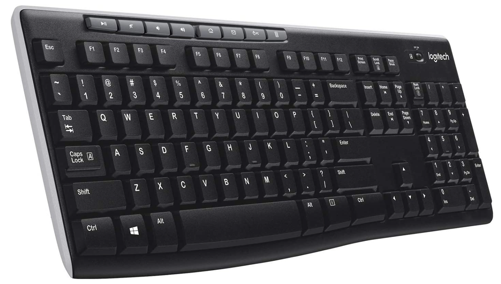 Phím không dây Logitech K270 - Black; 12T