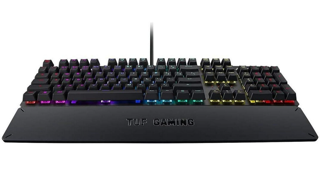 Bàn phím gaming Asus TUF K3, màu Đỏ (switch); 12T