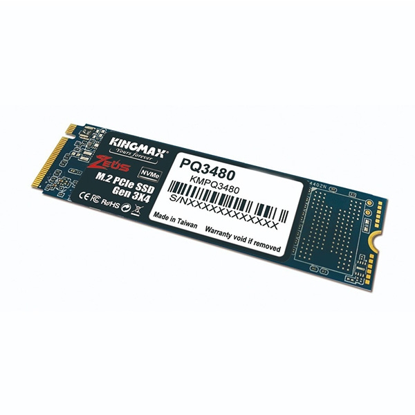 Ổ cứng NVME Kingmax PQ3480 128GB	M.2 PCIe Gen 3x4 128GB; 36T