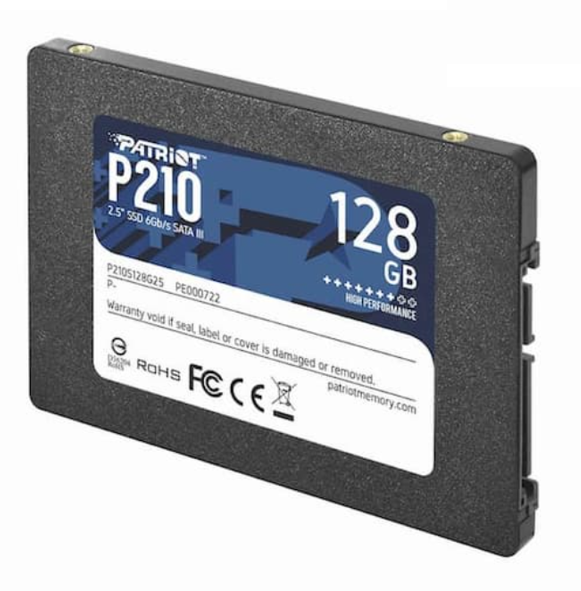 Ổ cứng SSD PATRIOT P210 dung lượng 128GB 2.5inch SATA3; 36T